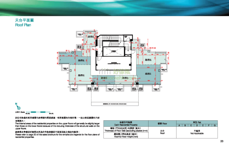 海柏匯 HARBOUR PARK 平面圖