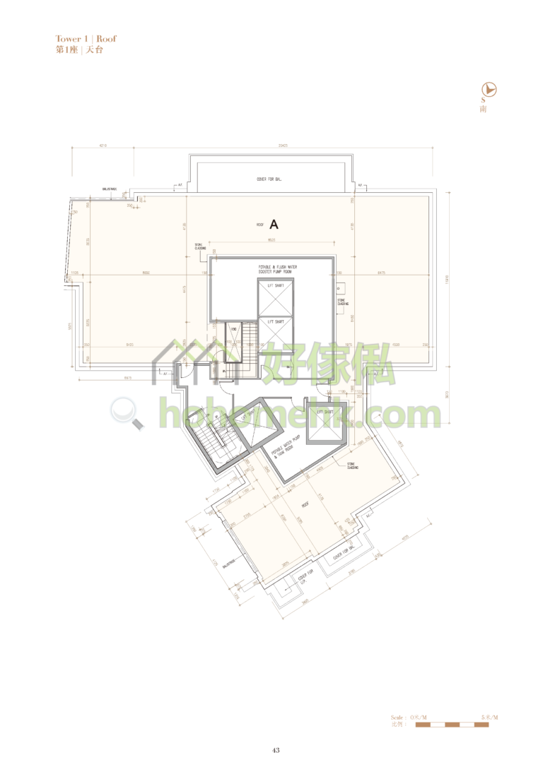 ST. GEORGE'S MANSIONS 1座 平面圖