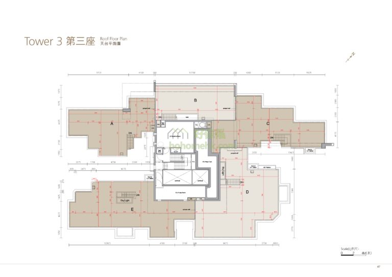 溱岸8號 THE RIVERPARK 3座 平面圖