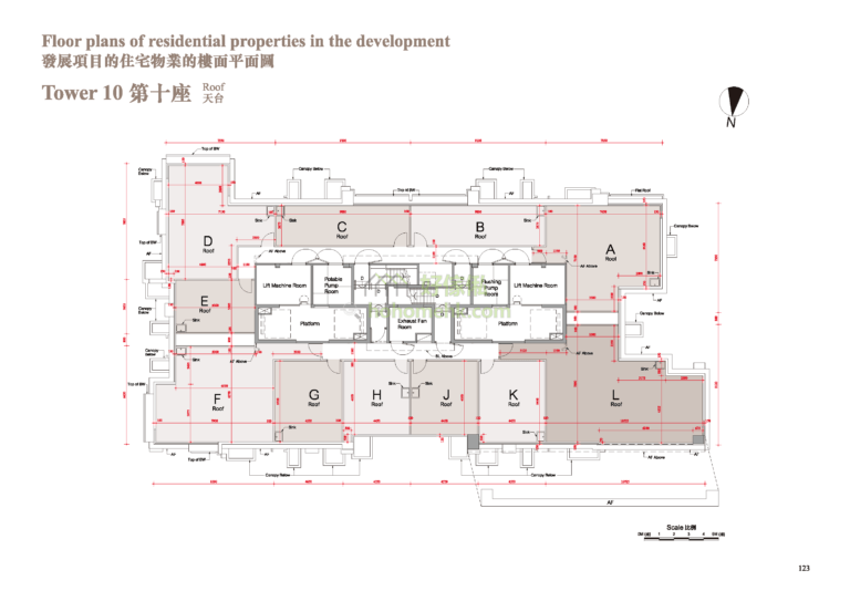 溱柏 PARK SIGNATURE 10座 平面圖