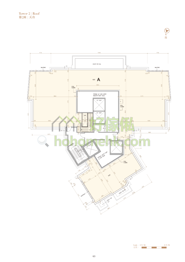 ST. GEORGE'S MANSIONS 2座 平面圖