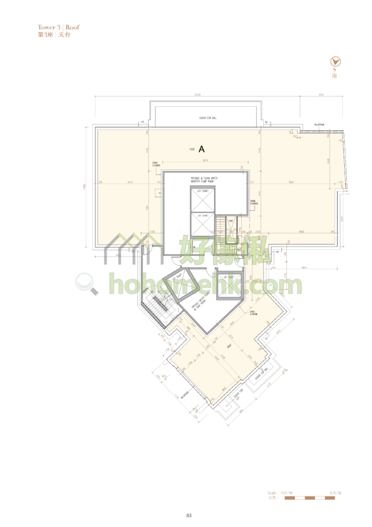 ST. GEORGE'S MANSIONS 3座 平面圖