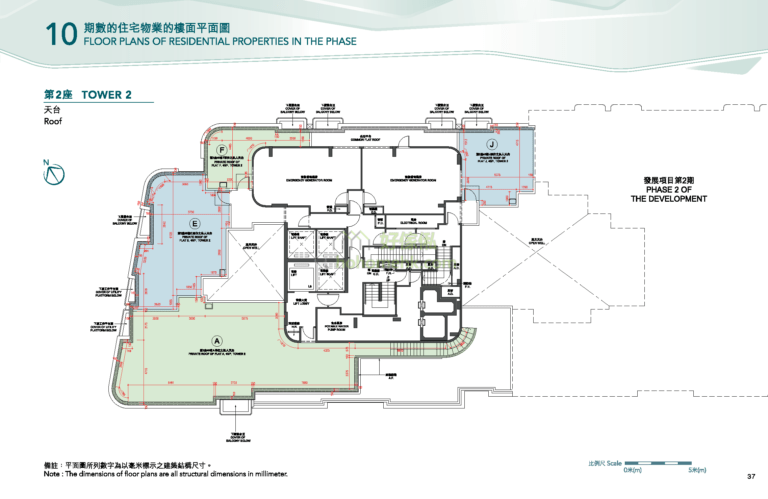 THE HENLEY I 2座 平面圖