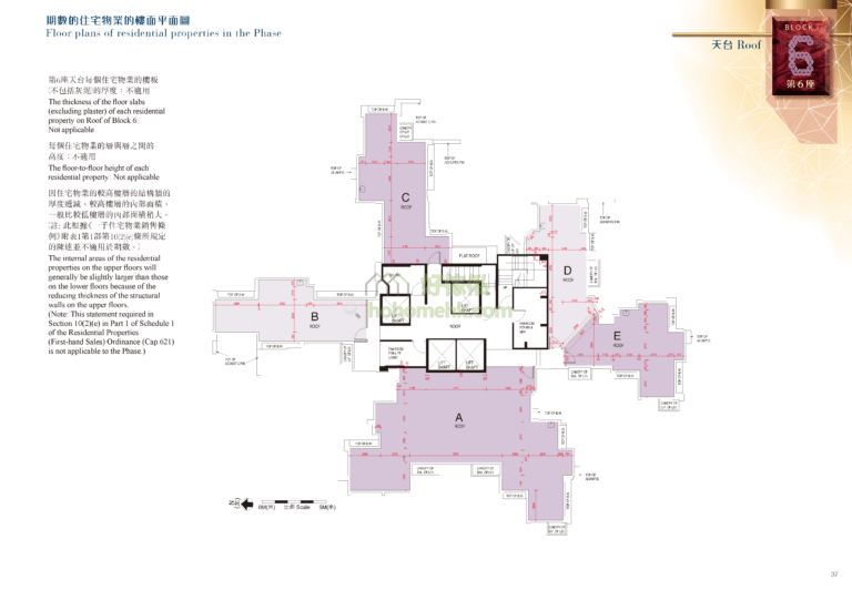 環宇海灣 CITY POINT 2期 6座 平面圖