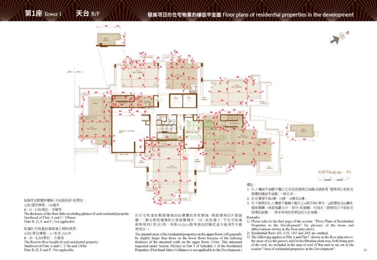 名日‧九肚山 EL FUTURO 1座 平面圖