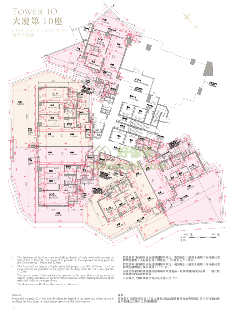 逸瓏灣 II MAYFAIR BY THE SEA II 10座 平面圖