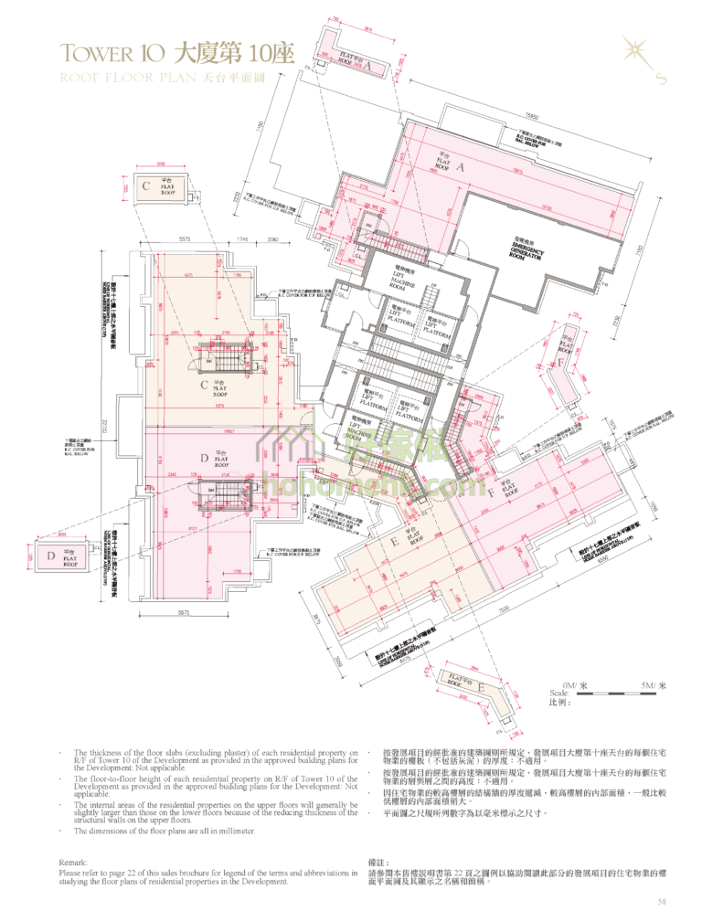 逸瓏灣 II MAYFAIR BY THE SEA II 10座 平面圖