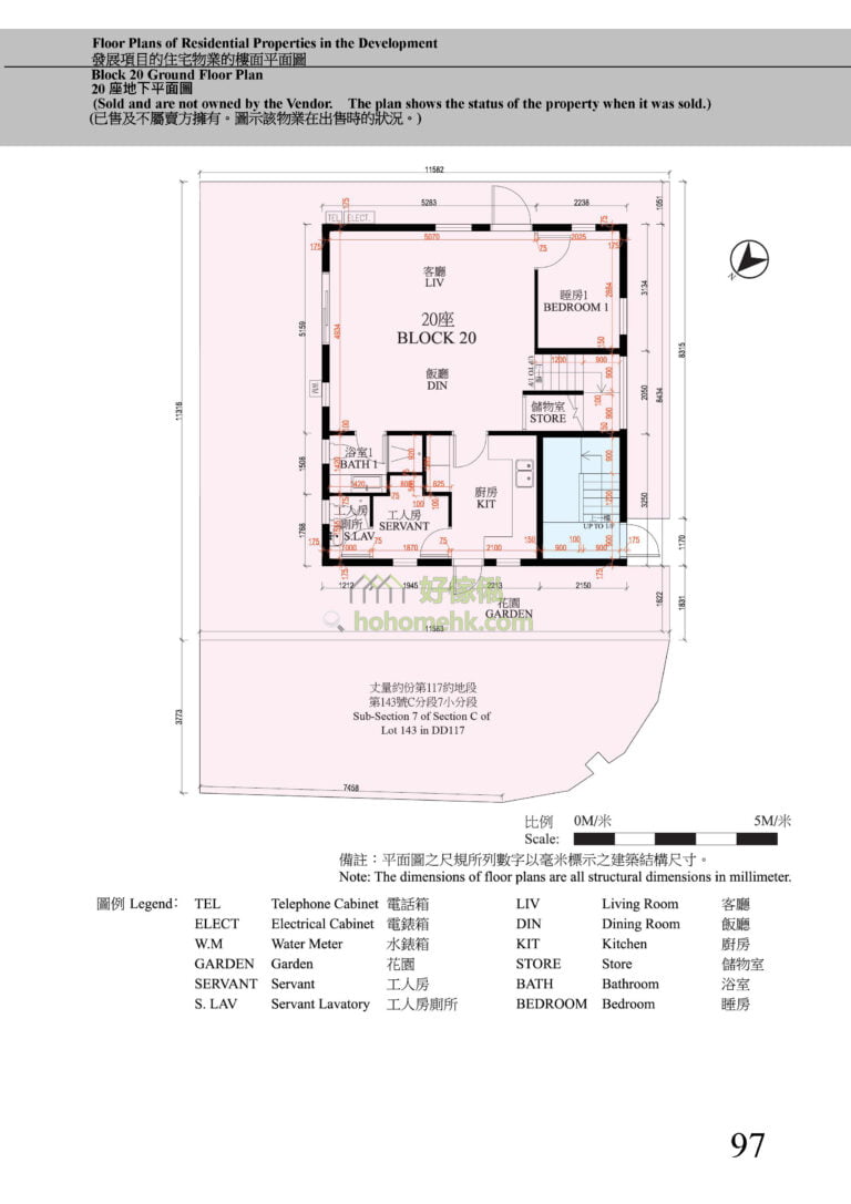 曉門 HILLWOOD 20座 平面圖