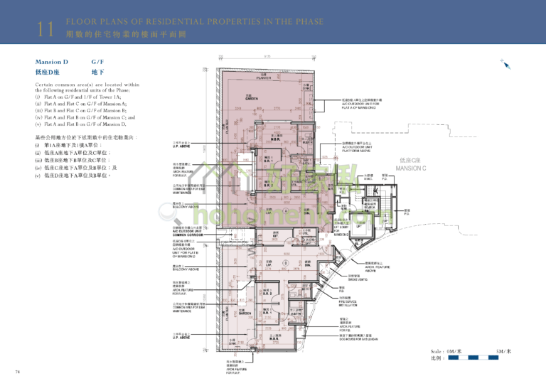 MONACO DEVELOPMENT 2期 低座D座 平面圖