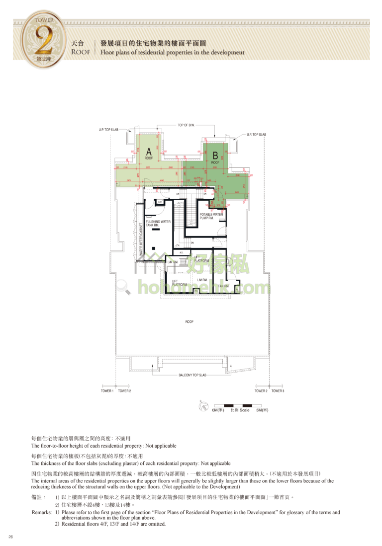 君柏 THE ZUMURUD 2座 平面圖