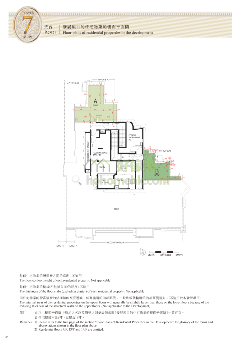 君柏 THE ZUMURUD 7座 平面圖