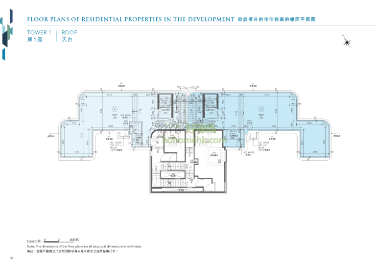 峻源 THE ENTRANCE 1座 平面圖