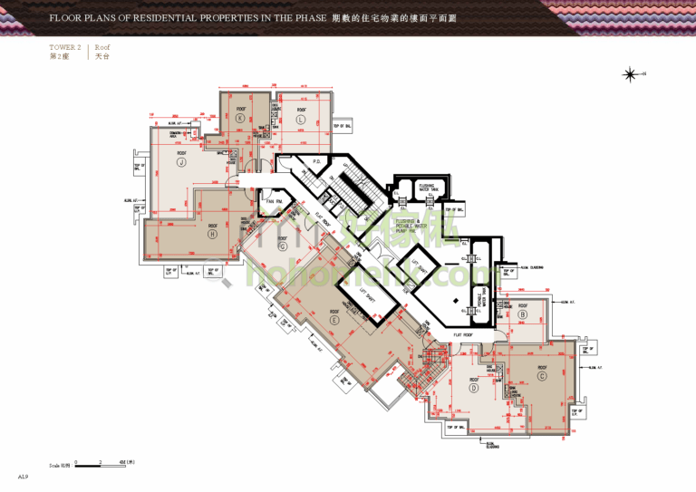 御海灣 REGENCY BAY 第1期 B2座 平面圖