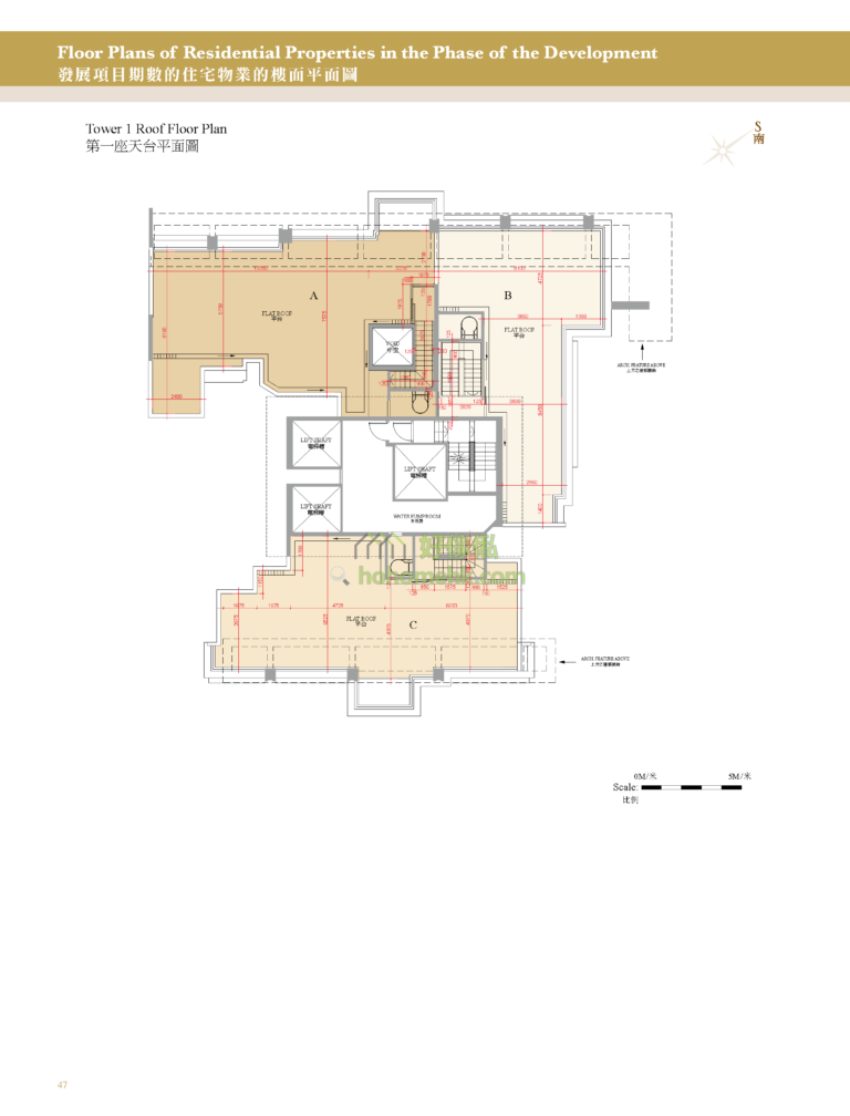 御龍山 THE PALAZZO 第二期 第1座 平面圖