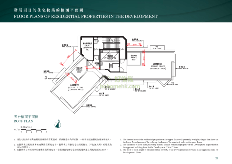 渣甸豪庭 JARDINE SUMMIT 平面圖
