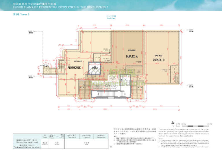 澐瀚 LE CAP 2座 平面圖