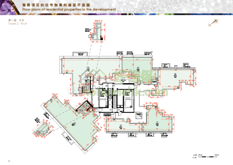 皓畋 MANTIN HEIGHTS 2座 平面圖
