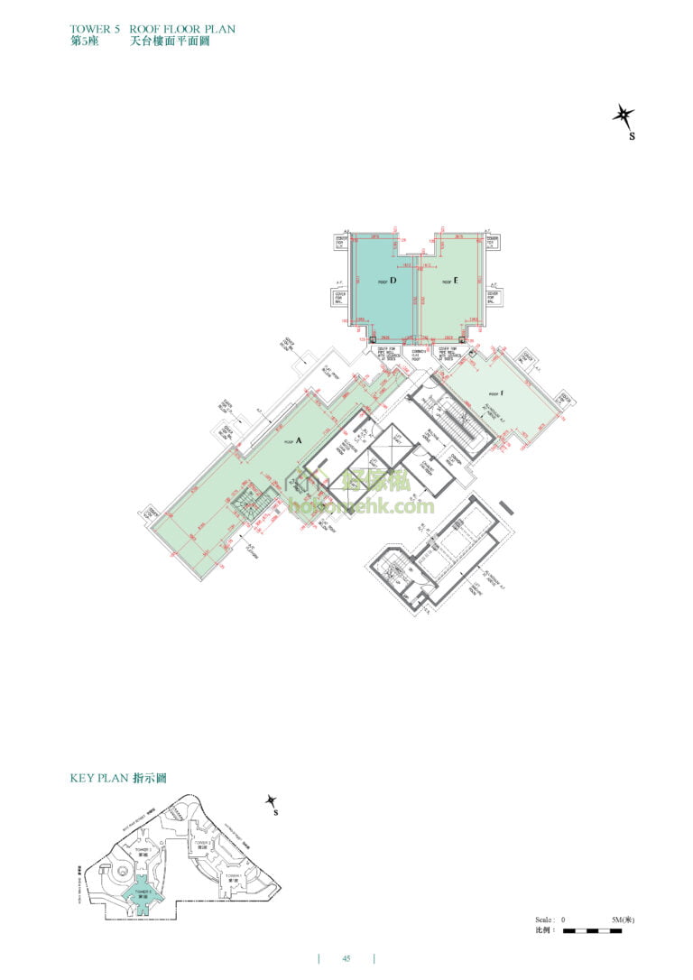 凱滙 GRAND CENTRAL 第2期 第5座 平面圖