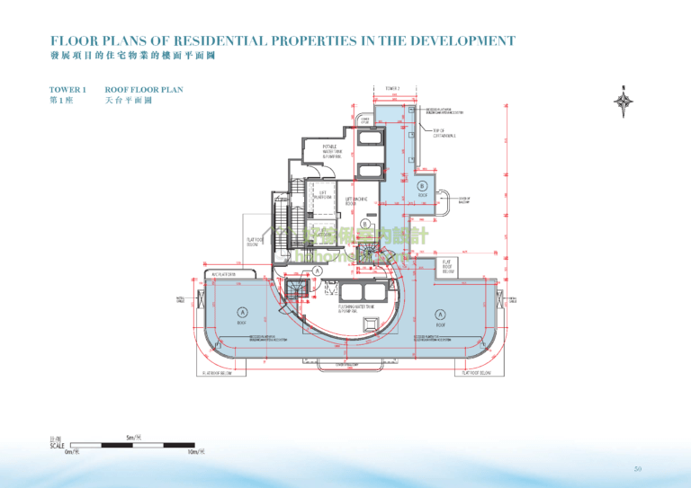 藍塘傲 ALTO RESIDENCES 1座 平面圖
