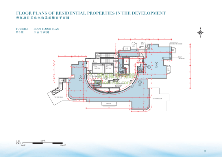 藍塘傲 ALTO RESIDENCES 3座 平面圖