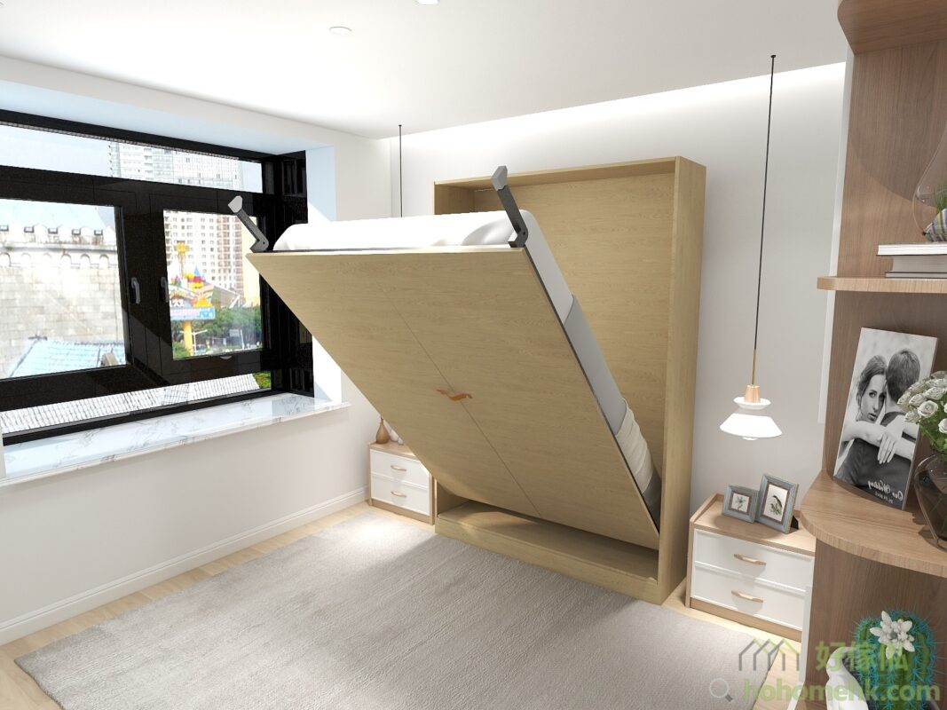 For safety reasons, the murphy bed must be mounted to the wall. If installation service is required, please remark in your order. After receiving the products, you need to contact our customer service to schedule an appointment for on-site installation (please note that delivery and installation cannot be arranged on the same day)