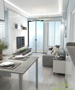 【日出康城MONTARA】藍白希臘風全屋傢俬