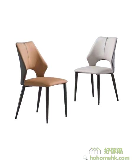 Choco現代風仿皮餐椅