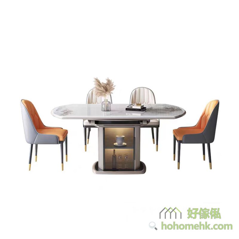 獨具匠心的圓形餐桌，讓家庭聚餐更加溫馨與舒適--M83