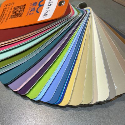 Like leather fabric (welcome to the store color viewing board)