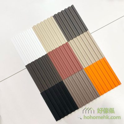 好傢俬E1護牆板，有多款顏色和質感可選，配合不同的家居風格。