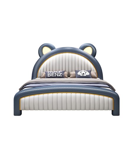 Lucas 熊耳款軟包兒童床(JM68款)