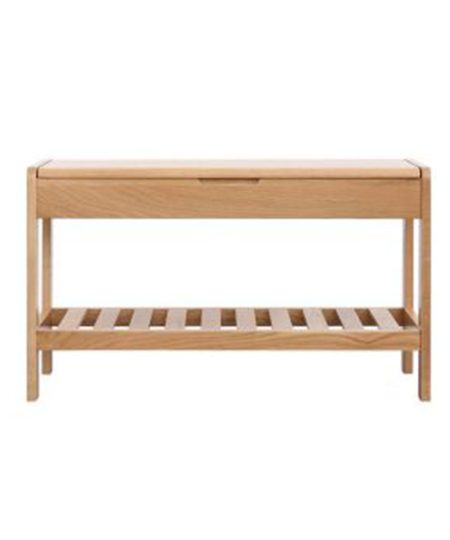 Stephanie全實木儲物換鞋凳