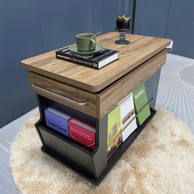 Factory shot :Carlos movable lifting coffee table