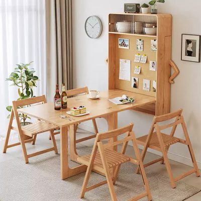 Fully unfolded corner design · Save space Make good use of the space that cannot be taken care of, save space and easily enjoy the dinner mode of 4-6 people