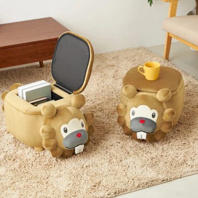 Julian Super cute storage stool, specially designed for small units, cute and has storage function