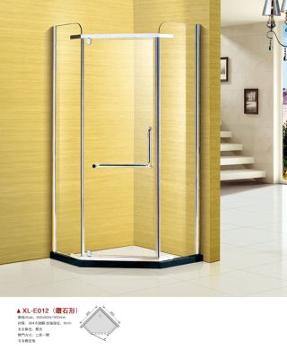 Diamond shaped bath screen _XL-E012(Door mask)