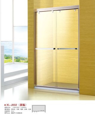 One-shape bath screen _XL-J002(door type)