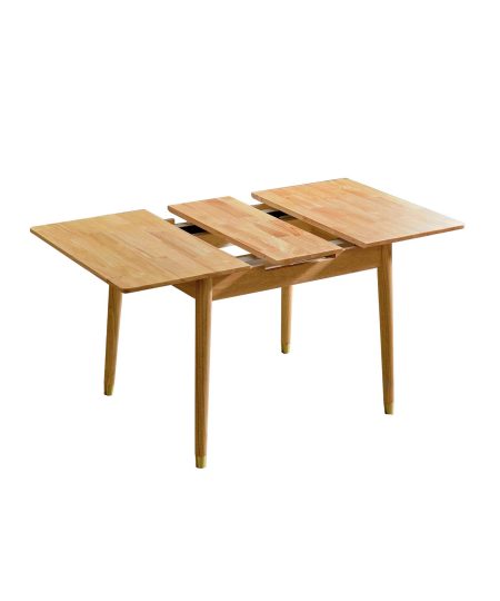 Legend 實木伸縮餐枱 (全實木, 中間升起款)