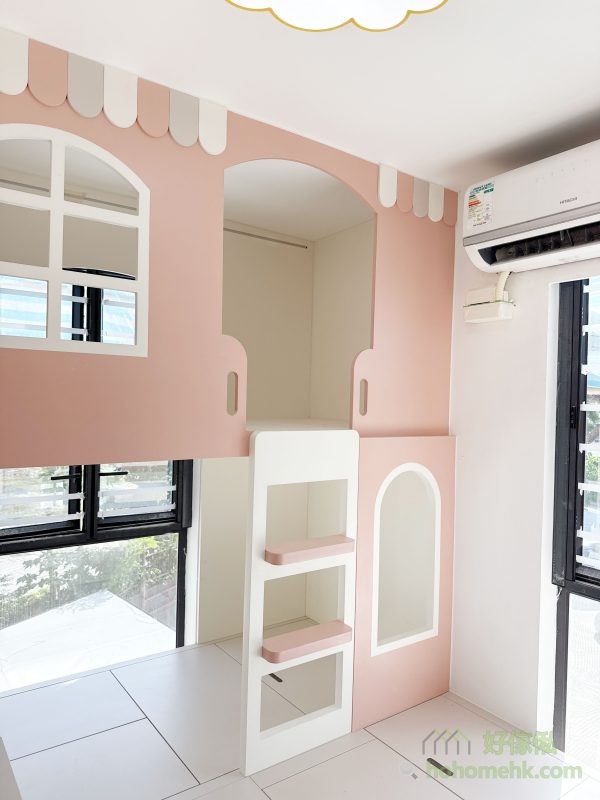 完工相大放送，讓你多角度欣賞兒童房訂造傢俬的每個角落！