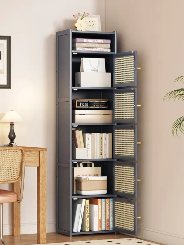 分層收納夠實際，乜都擺得落。櫃內分層設計好貼心，書本、A4文件、文件夾、收納盒都啱位擺，收納有條理，唔使再成日搵嘢，屋企即刻企理晒。