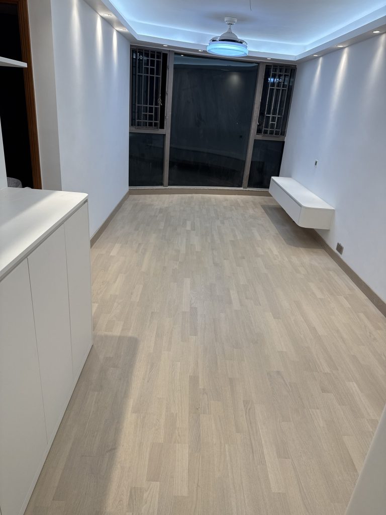【紅磡海逸豪園】客廳燈槽工程及燈具安裝