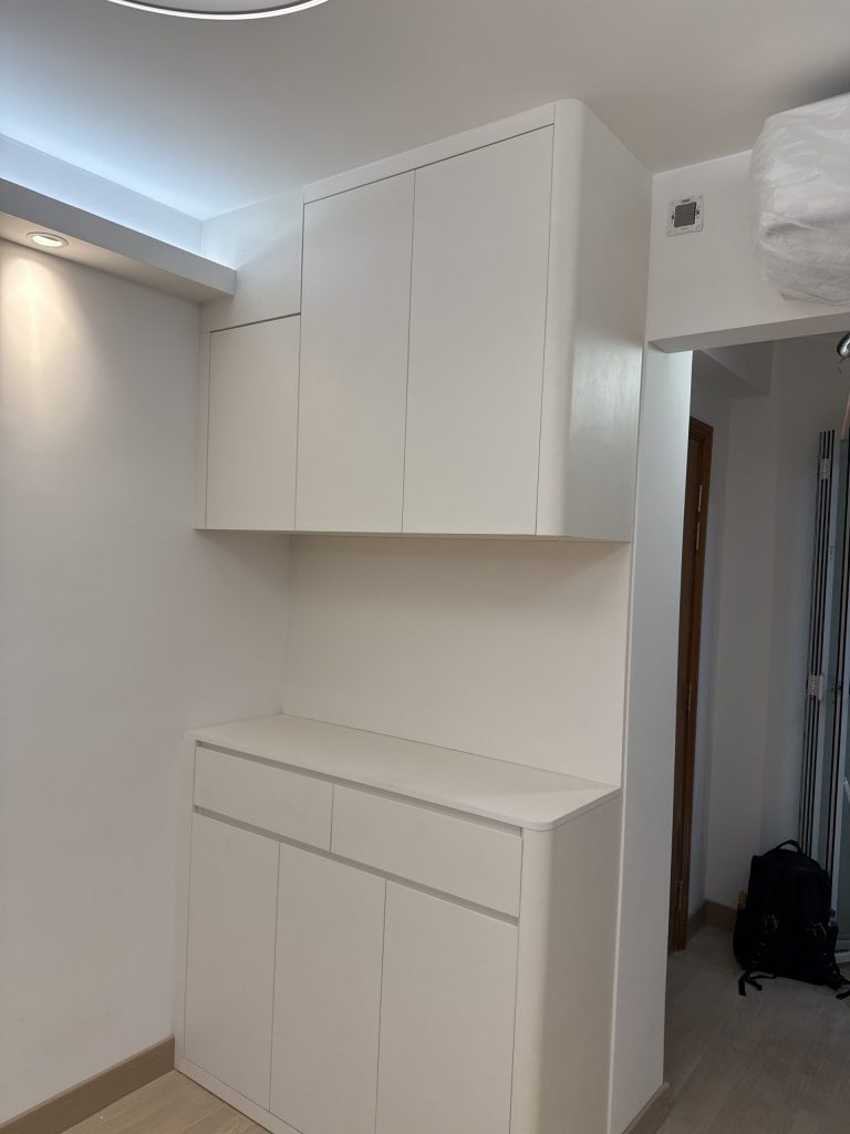 【紅磡海逸豪園】客廳燈槽工程及燈具安裝