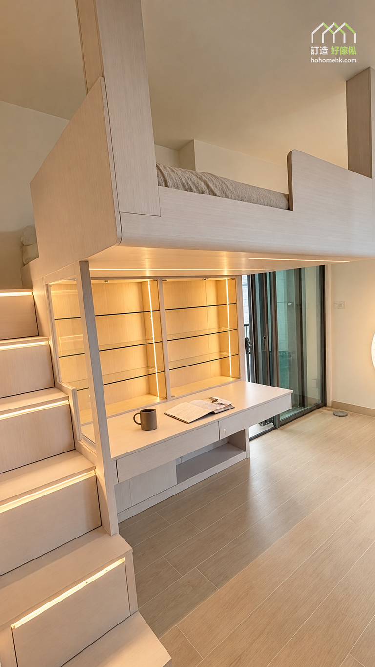 每級一道暖光，樓梯櫃訂造傢俬靈感合集