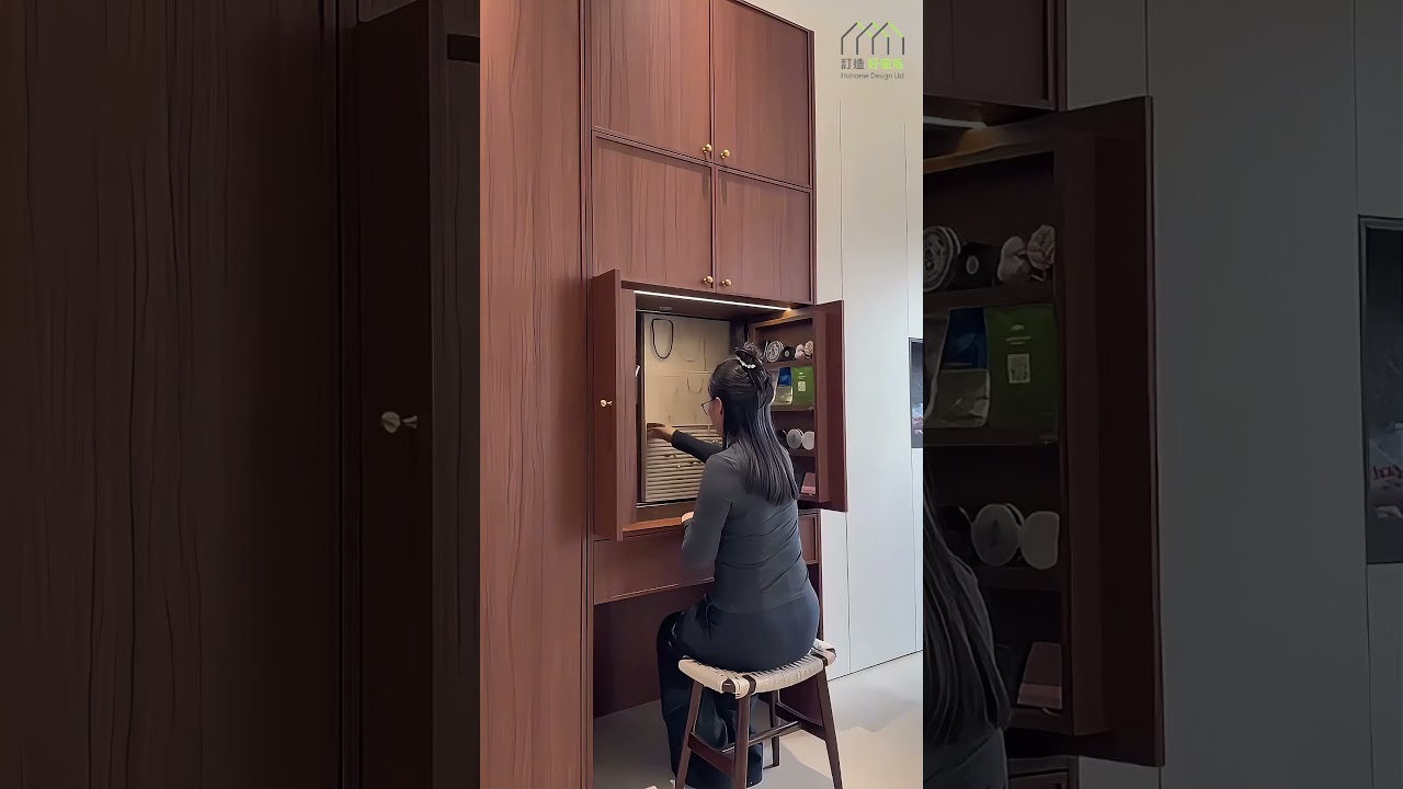 【梳妝台】睡房 | 全屋傢俬訂造 | 訂造傢俬 | 傢俬 | 床頭櫃 | 訂造櫃 | 好傢俬 Hohomehk：影片真實縮圖