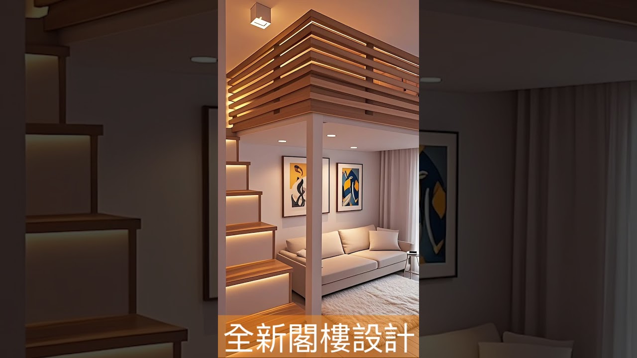 利用顏色和燈光調節閣樓都唔一定會壓迫‍：影片真實縮圖